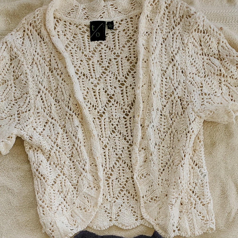White sweater